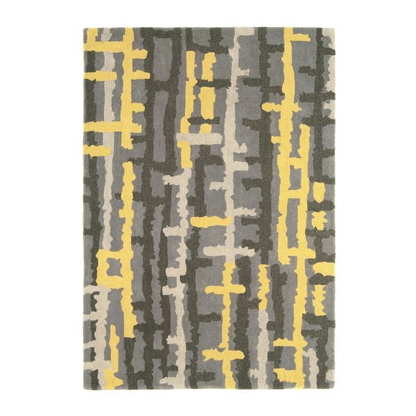 Vlněný koberec Ripley Yellow 120x170 cm