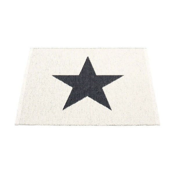 Černo-bílý vnitřní a venkovní koberec 70x90 cm Viggo Black – Pappelina-image-1