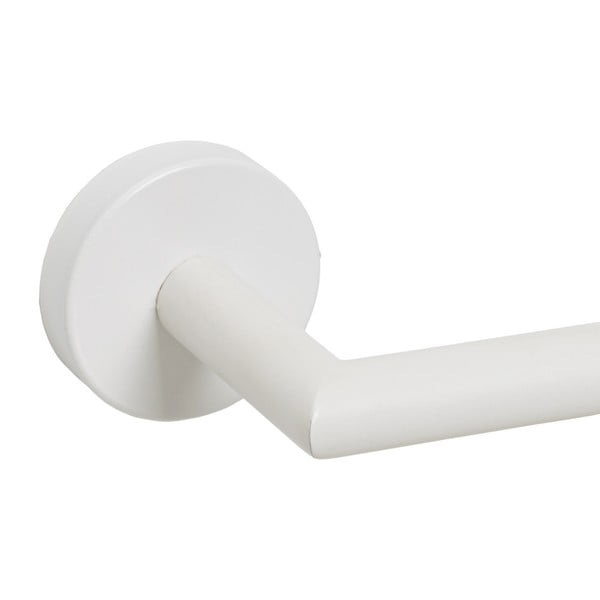 Bílý nástěnný kovový držák na toaletní papír – Casa Selección-image-1