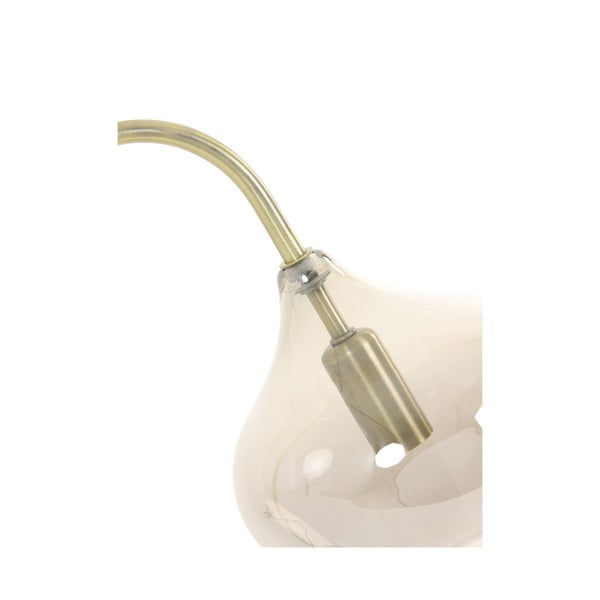 Stojací lampa ve zlaté barvě (výška 160 cm) Rakel – Light & Living-image-2