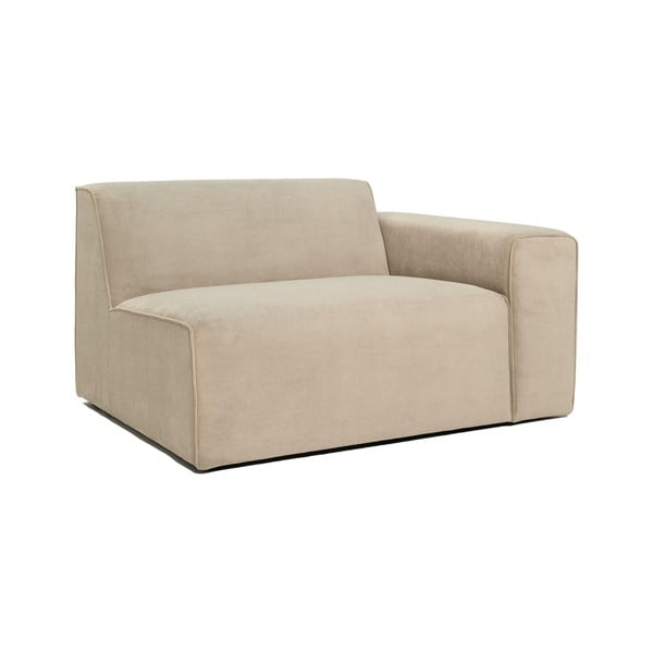 Béžový manšestrový modul pohovky (pravý roh) Sting - Scandic-image-2