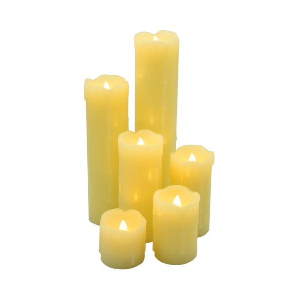 LED svíčky v sadě 6 ks – Hilight