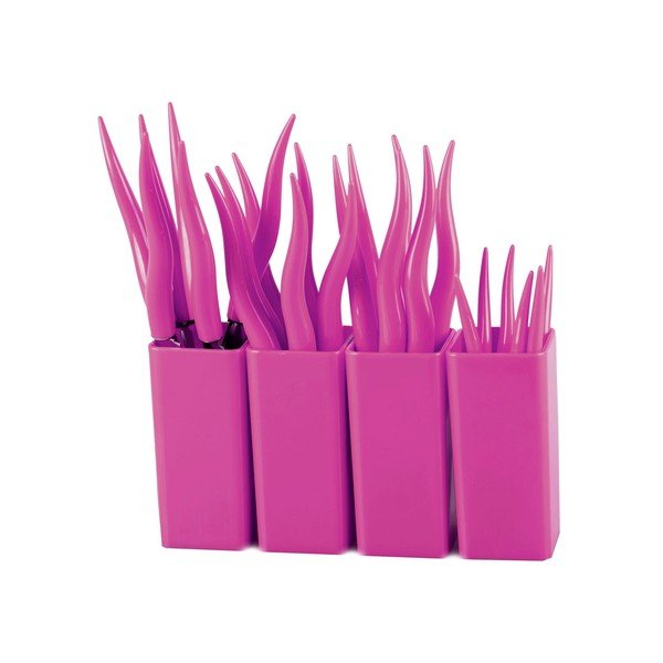 Sada příborů Tullio fialová, 24 ks-image-2