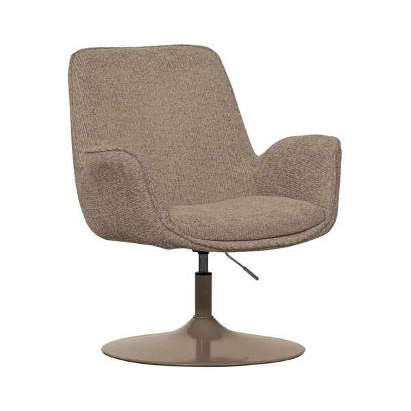 Béžové křeslo s nastavitelnou výškou sedadla Marten – WOOOD