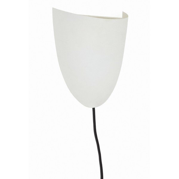 Bílé nástěnné svítidlo do zásuvky Nibla – Kave Home