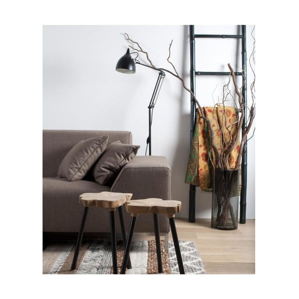 Černá stojací lampa Zuiver Reader-image-1