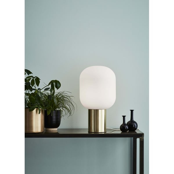 Stolní lampa Markslöjd Brooklyn Brushed Brass-image-2