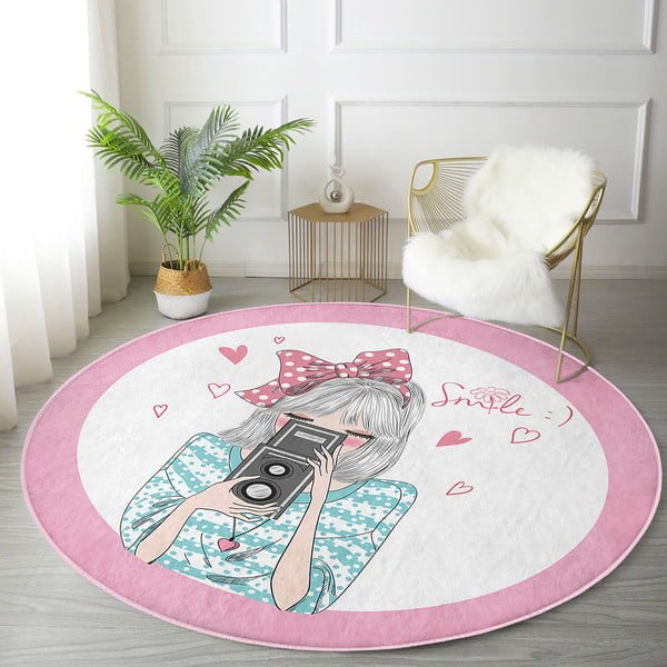 Dětský koberec ø 120 cm Comfort – Mila Home-image-1