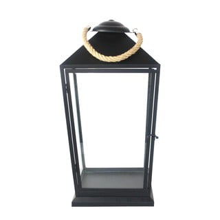 Černá lucerna Esschert Design Classical, výška 58 cm