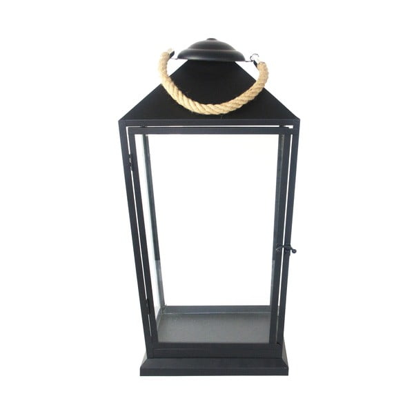 Černá lucerna Esschert Design Classical, výška 58 cm