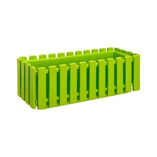 Hráškově zelený truhlík Gardenico Fency System, délka 46,7 cm