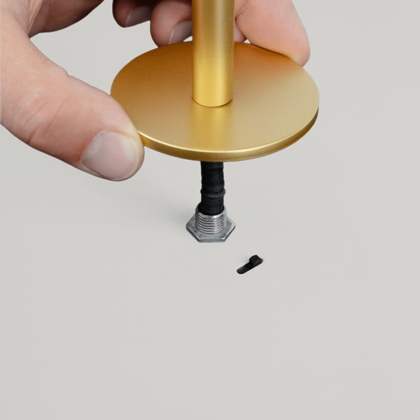 Světle šedé kovové LED stmívatelné závěsné svítidlo s kovovým stínidlem ø 31 cm Asteria Plus – UMAGE-image-4