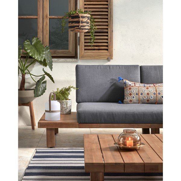 Bílá venkovní lampa Kave Home Janvir, výška 26,5 cm-image-4