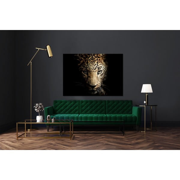 Skleněný obraz 100x70 cm Leopard - Styler-image-2