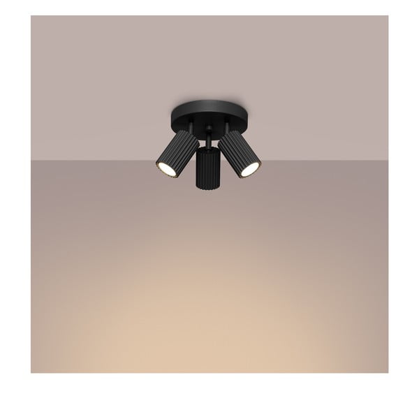 Černé bodové svítidlo Gleam – Sollux-image-2