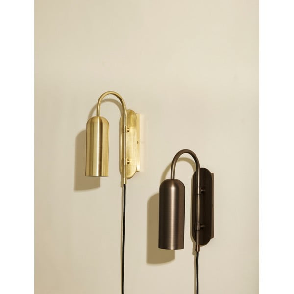 Nástěnné svítidlo ve zlaté barvě Zenith – Hübsch-image-1