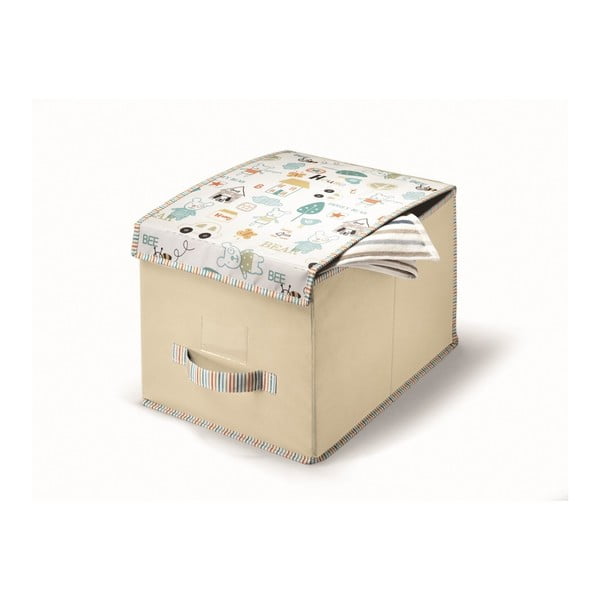 Béžový úložný box Cosatto Baby, 25 x 40 cm