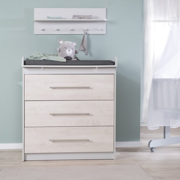 Přebalovací podložka 75x85 cm Graphite gesteppt – Roba-image-3