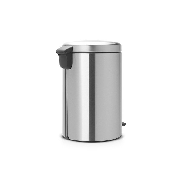 Nášlapný ocelový odpadkový koš v matně stříbrné barvě 20 l NewIcon – Brabantia-image-3