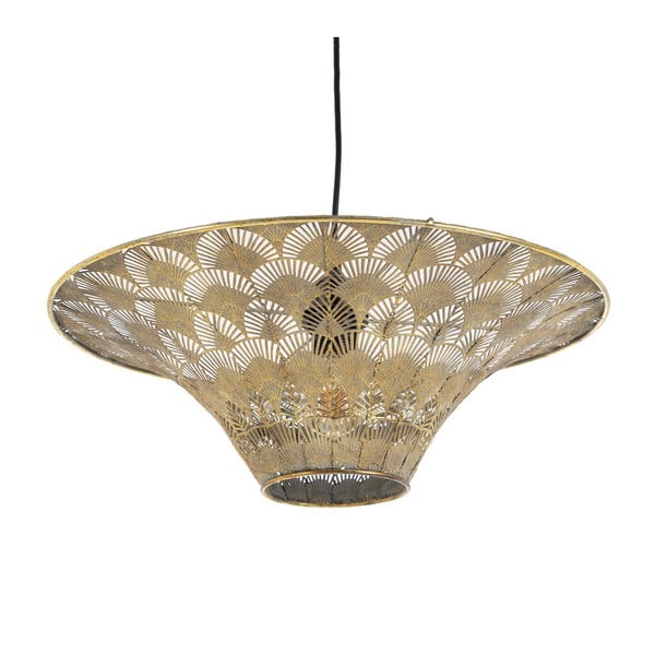Závěsné svítidlo ve zlaté barvě s kovovým stínidlem ø 47,5 cm – Ixia-image-2