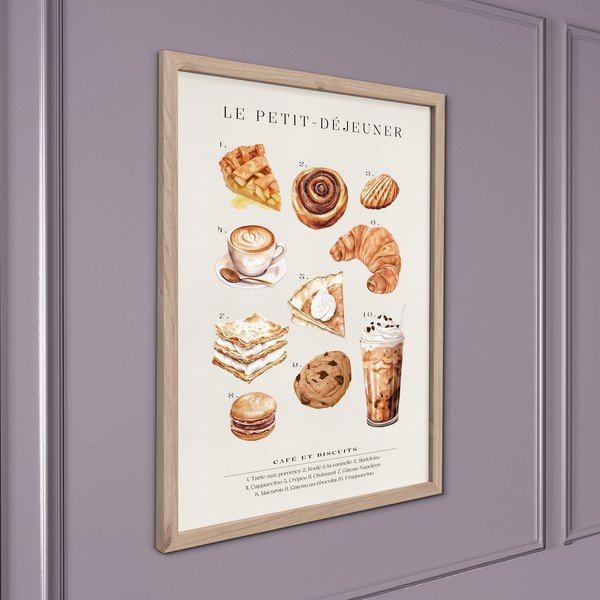 Obraz 30x40 cm Petit Dejeuner – Styler-image-3