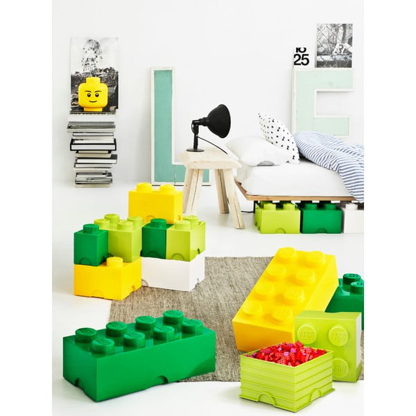 Černý úložný box čtverec LEGO®-image-3