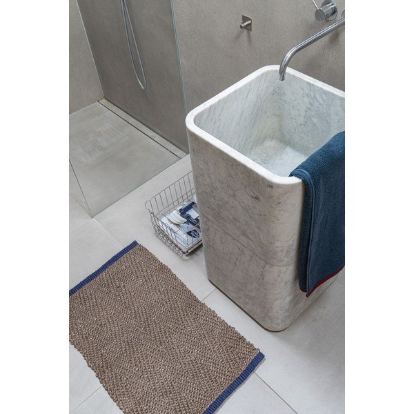 Hnědý jutový koberec 50x80 cm Notes – Mette Ditmer Denmark-image-1