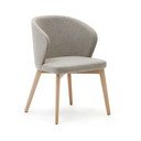 Béžové čalouněné jídelní křeslo Darice – Kave Home