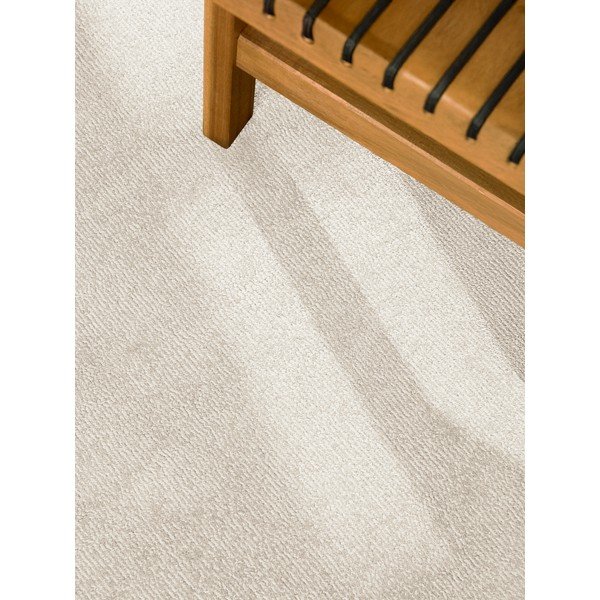 Krémový ručně tkaný kulatý koberec s příměsí vlny ø 160 cm Kari Organic – Villeroy&Boch-image-3