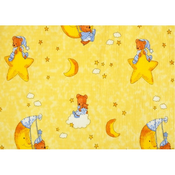Krepové dětské povlečení 90x135 cm Moon -image-1