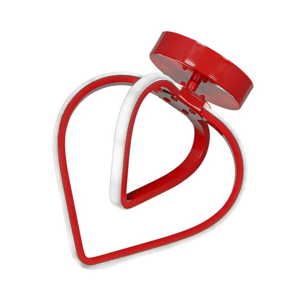 Červené kovové LED stropní svítidlo Sevinc – Squid Lighting-image-3