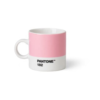 Světle růžový hrnek Pantone Espresso, 120 ml