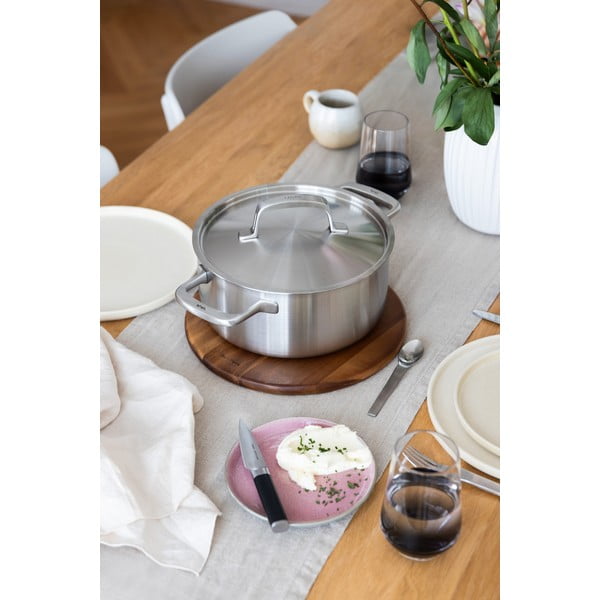 Nerezový kastrol s pokličkou na indukci 4 l Lucca 3.0 – FABINI-image-2