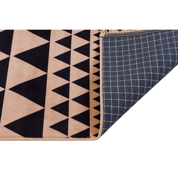 Béžový pratelný koberec běhoun 300x80 cm - Vitaus-image-2