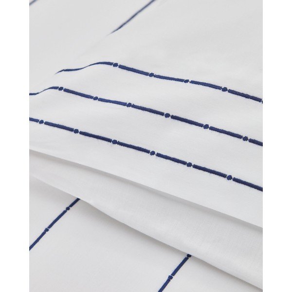 Bílé prodloužené povlečení na dvoulůžko z bavlněného perkálu 240x260 cm Cintia – Kave Home-image-2