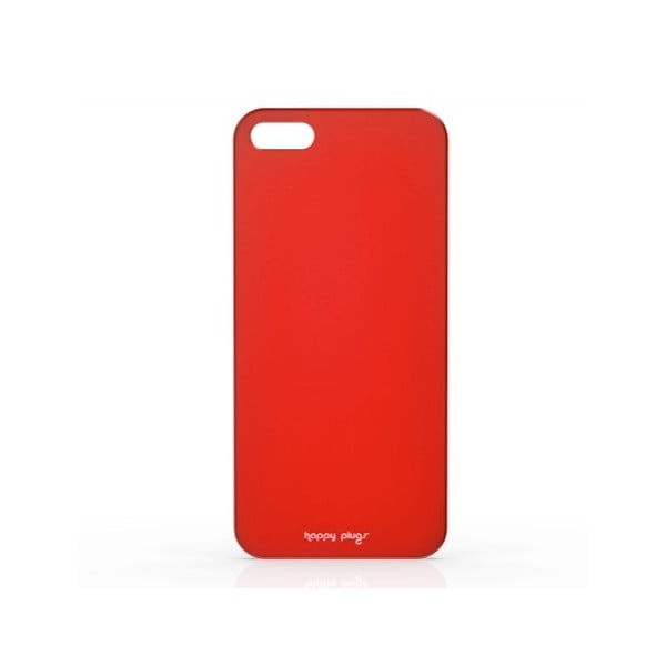 Kryt Happy Plugs na iPhone 5/5S, červený