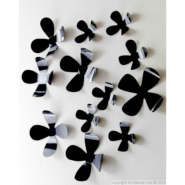 Samolepka Black Flowers-image-1