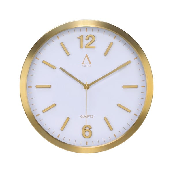 Nástěnné hodiny Goldie, 30.5 cm