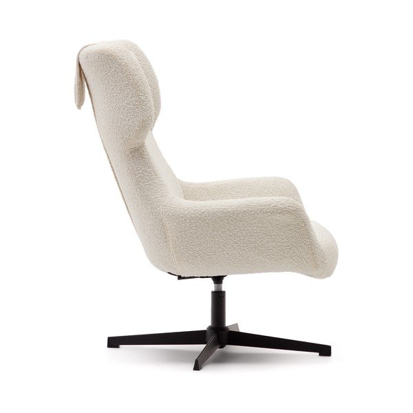 Krémové křeslo Zalina – Kave Home-image-3