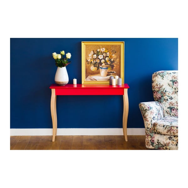 Světle šedý odkládací stolek Ragaba Console, délka 85 cm-image-3