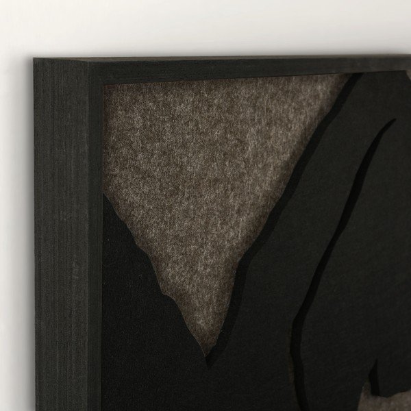 3D obraz s rámem/akustický 90x120 cm Silent Shadows 1 – Malerifabrikken-image-2