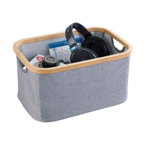 Skládací úložný koš Wenko Baharui Bamboo-image-4