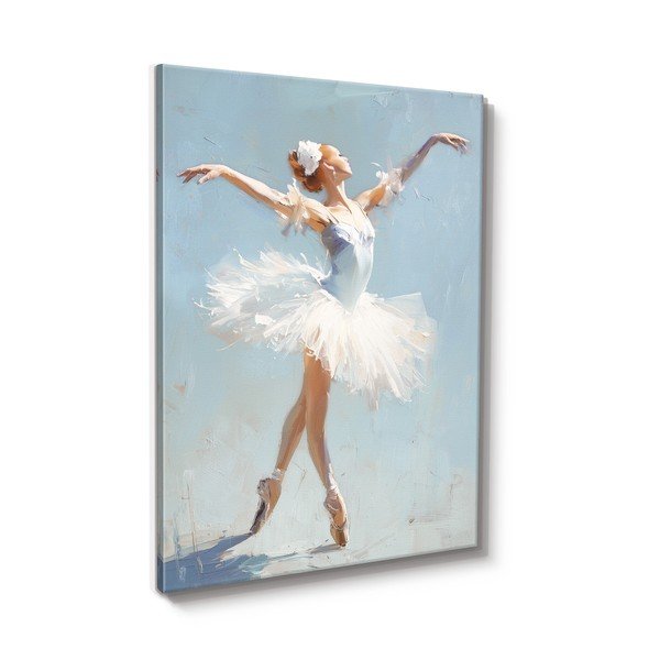 Obraz s ručně malovanými prvky na plátně 70x100 cm Grace – Styler-image-3