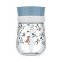 Světle modrý plastový dětský hrnek 300 ml Forest Friends by Little Dutch – Mepal