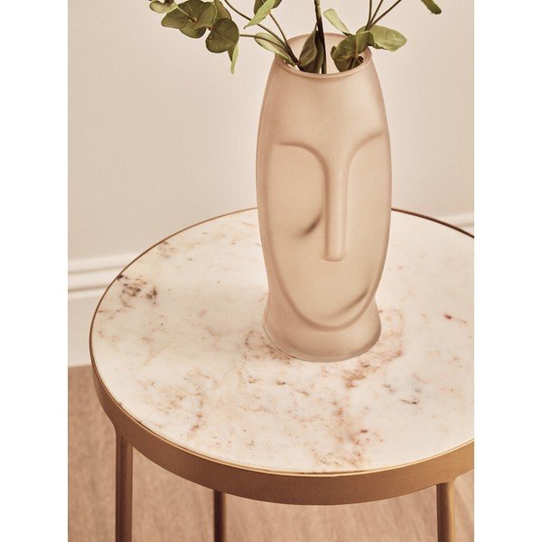 Kulatý odkládací stolek s mramorovou deskou  ø 36 cm Shalimar – Premier Housewares-image-3