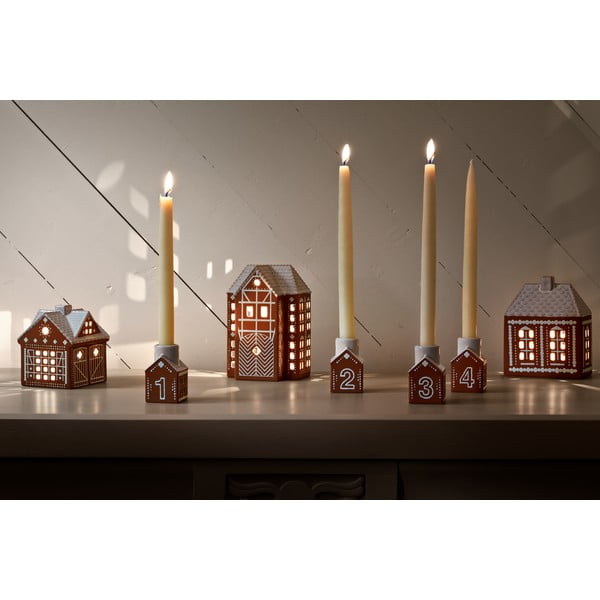 Keramický adventní svícen Gingerbread – Kähler Design-image-4