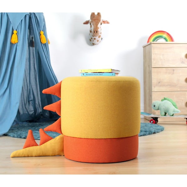 Žlutý dětský puf Moouv – Artie-image-2