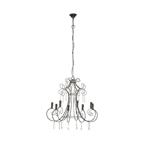 Šedé závěsné svítidlo 82x82 cm Brissac – Côté Table
