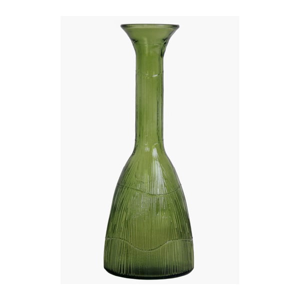Olivově zelená váza Ego Dekor, 11,5 cm