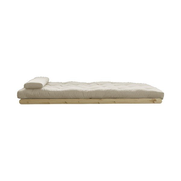 Dvoumístná variabilní lenoška Karup Design Figo Natural Clear/Beige-image-2